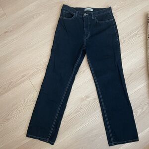 Rachel Comey Dark Blue Straight-Leg Jeans
